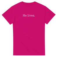 Load image into Gallery viewer, He lives. | Casual Fit Tee - Bearable Apparel