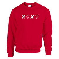 Load image into Gallery viewer, Hugs and Kisses | Crewneck Sweatshirt - Bearable Apparel