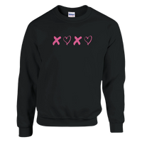 Load image into Gallery viewer, Hugs and Kisses | Crewneck Sweatshirt - Bearable Apparel