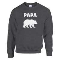 Load image into Gallery viewer, Papa Bear | Crewneck Sweatshirt - Bearable Apparel